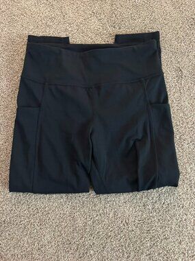 Senita Athletics Navy High Rise Denali Leggings